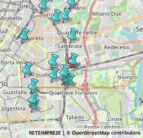 Mappa Via San Faustino, 20134 Milano MI, Italia (2.07063)