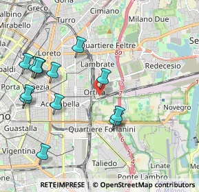 Mappa Via San Faustino, 20134 Milano MI, Italia (2.25846)