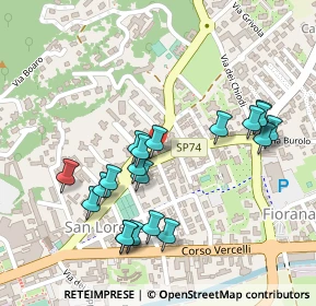 Mappa Via Cascinette, 10015 Ivrea TO, Italia (0.241)