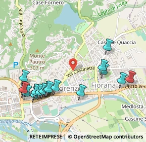 Mappa Via Cascinette, 10015 Ivrea TO, Italia (0.5845)