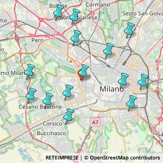 Mappa Via Gaetano Previati, 20149 Milano MI, Italia (4.81071)