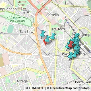 Mappa Via Angelo Morbelli, 20149 Milano MI, Italia (1.175)