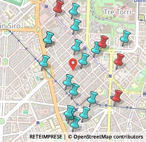 Mappa Via Gaetano Previati, 20149 Milano MI, Italia (0.521)