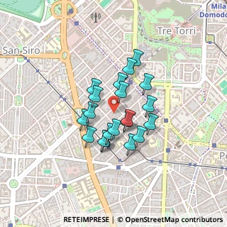 Mappa Via Gaetano Previati, 20149 Milano MI, Italia (0.306)