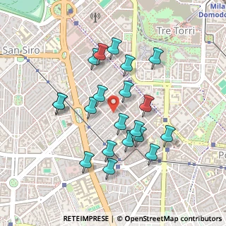 Mappa Via Gaetano Previati, 20149 Milano MI, Italia (0.428)
