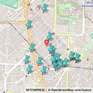 Mappa Via Gaetano Previati, 20149 Milano MI, Italia (0.5465)