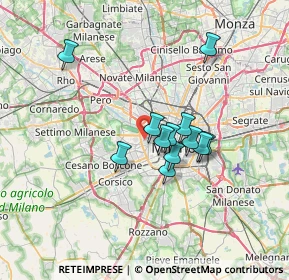 Mappa Via Gaetano Previati, 20149 Milano MI, Italia (5.23583)