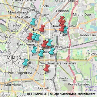 Mappa Via Sangallo, 20133 Milano MI, Italia (1.51824)