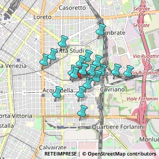 Mappa Via Aselli Gaspare, 20133 Milano MI, Italia (0.604)