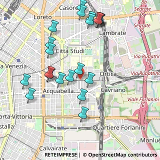 Mappa Via Gaspare Aselli, 20133 Milano MI, Italia (1.1045)