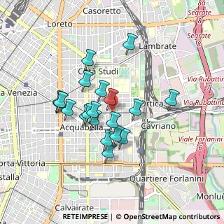 Mappa Via Gaspare Aselli, 20133 Milano MI, Italia (0.731)
