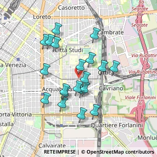 Mappa Via Gaspare Aselli, 20133 Milano MI, Italia (0.8355)