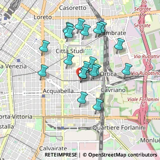 Mappa Via Gaspare Aselli, 20133 Milano MI, Italia (0.8145)