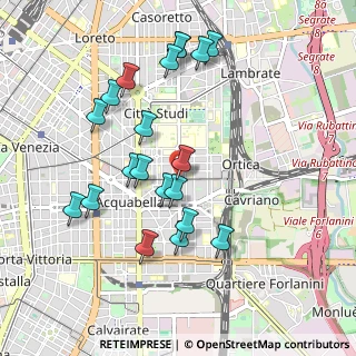 Mappa Via Gaspare Aselli, 20133 Milano MI, Italia (0.96)