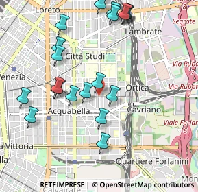 Mappa Via Aselli Gaspare, 20133 Milano MI, Italia (1.1045)