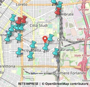 Mappa Via Aselli Gaspare, 20133 Milano MI, Italia (1.2145)