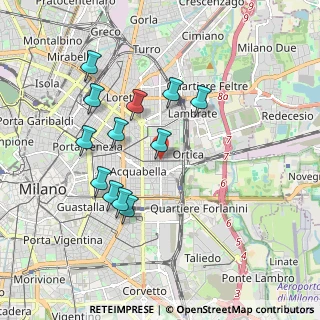 Mappa Via Gaspare Aselli, 20133 Milano MI, Italia (1.7375)