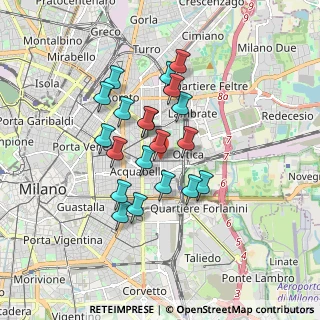 Mappa Via Gaspare Aselli, 20133 Milano MI, Italia (1.3965)