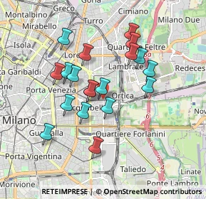 Mappa Via Aselli Gaspare, 20133 Milano MI, Italia (1.56316)