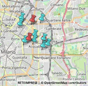 Mappa Via Aselli Gaspare, 20133 Milano MI, Italia (1.46077)