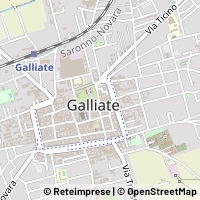 Map Galliate