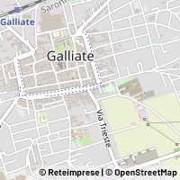 地図 Galliate