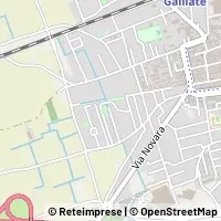 Hartă Galliate