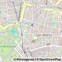 Mapa Milano