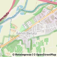 Mapa Capriano del Colle