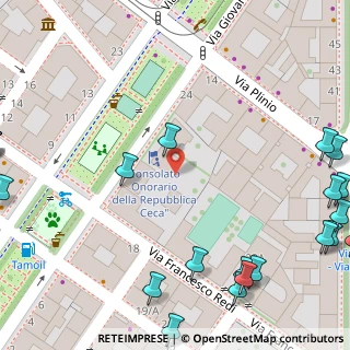 Mappa Via Francesco Redi, 20129 Pogliano Milanese MI, Italia (0.09231)