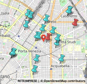 Mappa Via Francesco Redi, 20129 Pogliano Milanese MI, Italia (1.0135)