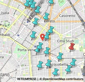 Mappa Via Francesco Redi, 20129 Pogliano Milanese MI, Italia (1.1435)