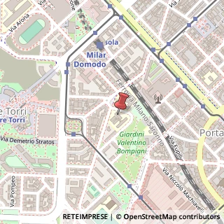 Mappa Via Carlo Linneo, 2, 20145 Milano, Milano (Lombardia)
