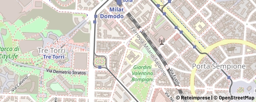 Mappa Mailand