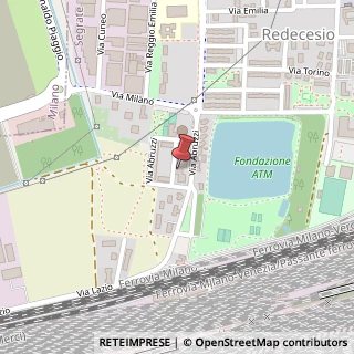 Mappa Via Abruzzi, 52, 20090 Segrate, Milano (Lombardia)