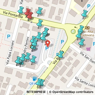 Mappa Piazza Sandro Pertini, 35011 Campodarsego PD, Italia (0.07464)