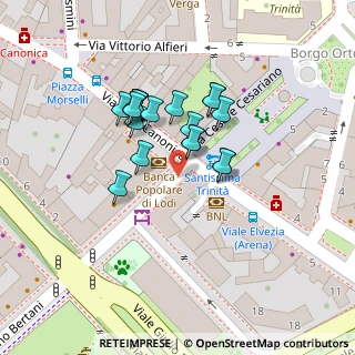 Mappa Via Cesare Cesariano, 20154 Milano MI, Italia (0.04304347826087)