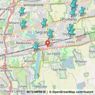 Mappa Via Rivoltana, 20096 Pioltello MI, Italia (2.78545)