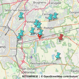 Mappa Strada Rivoltana, 20090 Milano MI (3.81727)