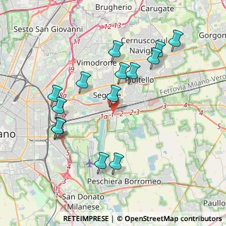 Mappa Strada Rivoltana, 20090 Milano MI (3.98286)