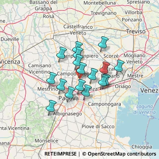 Mappa Via Marconi, 35011 Campodarsego PD, Italia (10.15294)