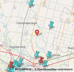 Mappa Via Marconi, 35011 Campodarsego PD, Italia (7.55688)