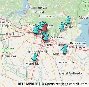 Mappa 25010 Borgosatollo BS, Italia (9.39857)