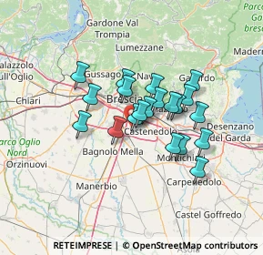 Mappa 25010 Borgosatollo BS, Italia (10.056)