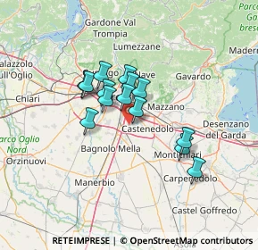 Mappa 25010 Borgosatollo BS, Italia (9.69643)