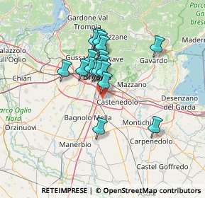 Mappa 25010 Borgosatollo BS, Italia (10.33556)