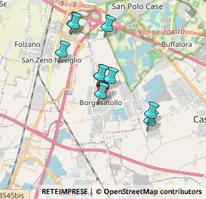 Mappa 25010 Borgosatollo BS, Italia (1.46182)