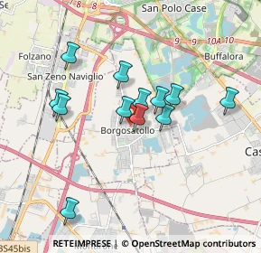 Mappa 25010 Borgosatollo BS, Italia (1.52333)