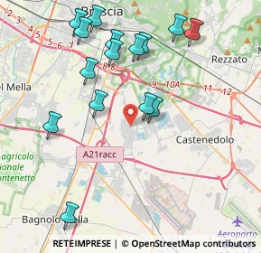 Mappa 25010 Borgosatollo BS, Italia (4.332)