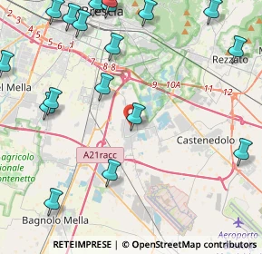 Mappa 25010 Borgosatollo BS, Italia (5.94)